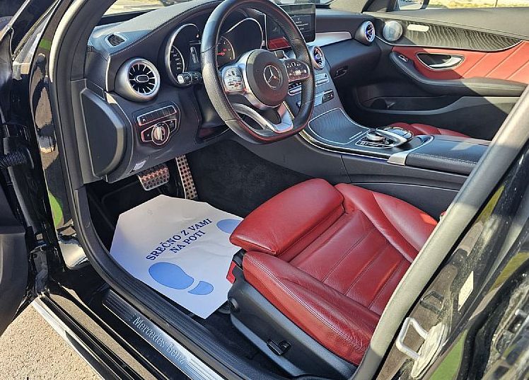Zunanja slika - Mercedes-Benz C-Razred - C 220 d 4MATIC AMG line|Burmester|usnje|MultiBEAM| - 6