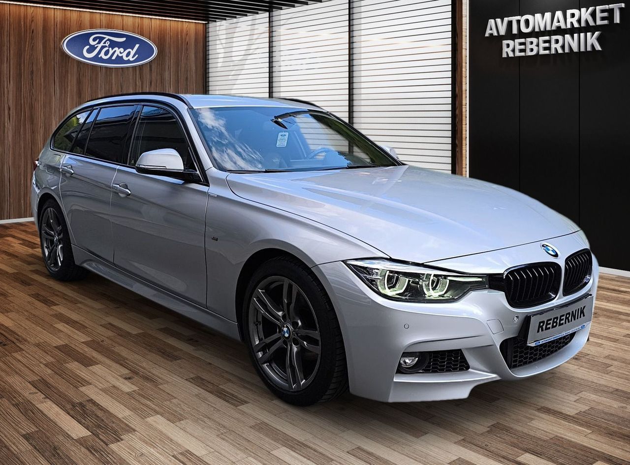 Zunanja slika - BMW Serija 3 - Touring: 318i AVT M SPORT-LED-USNJE-ŠPORTNI SEDEŽI-VIRTU - 2