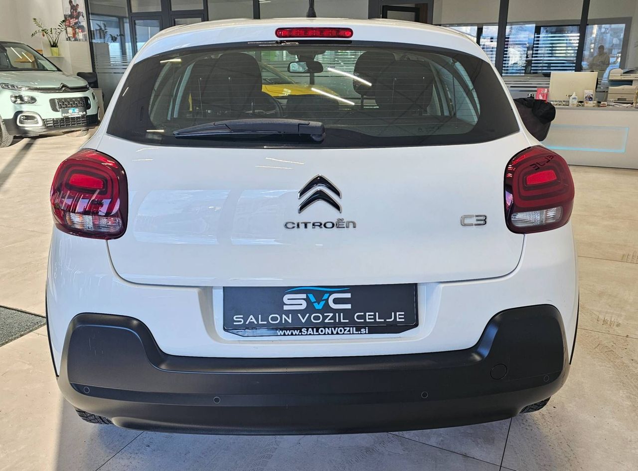Zunanja slika - Citroën C3 - 1.2-1.LASTNIK-JAMSTVO-SERVISIRAN-OBROK ŽE 66€ - 6
