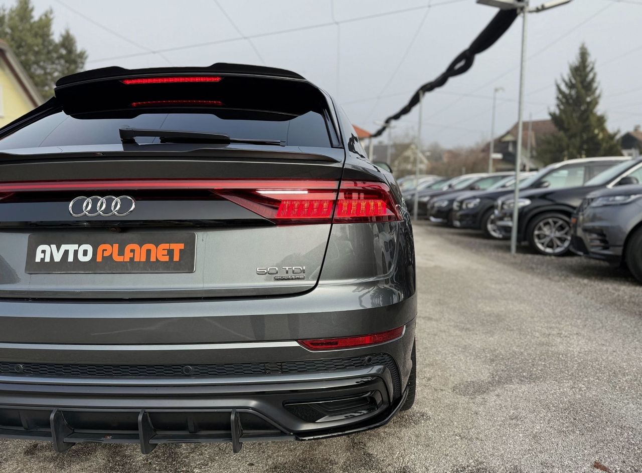 Zunanja slika - Audi Q8 - 50 TDI Quattro 3xS-LiNE HD MATRIX ACC 360KAM ALU22 - 12