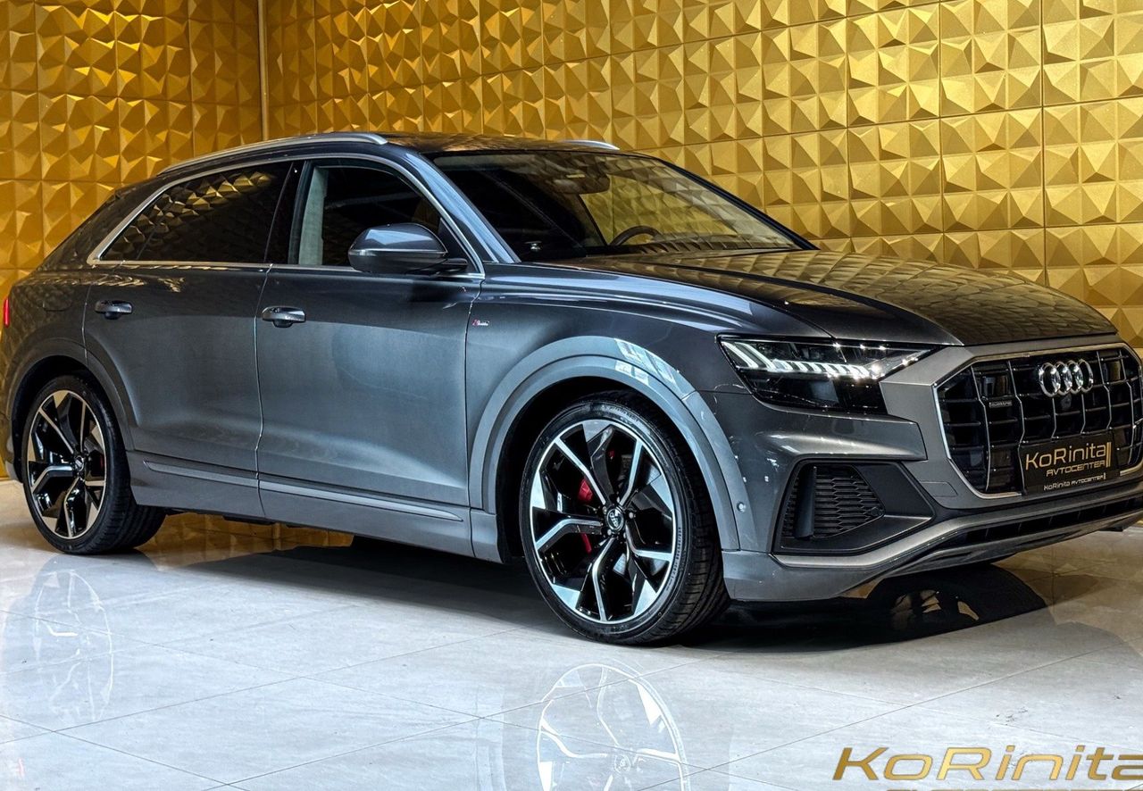 Zunanja slika - Audi Q8 - 50TDI Quattro SLine-4WS-ZRACNO-HLAJENJE-PAN-HEADUP - 1