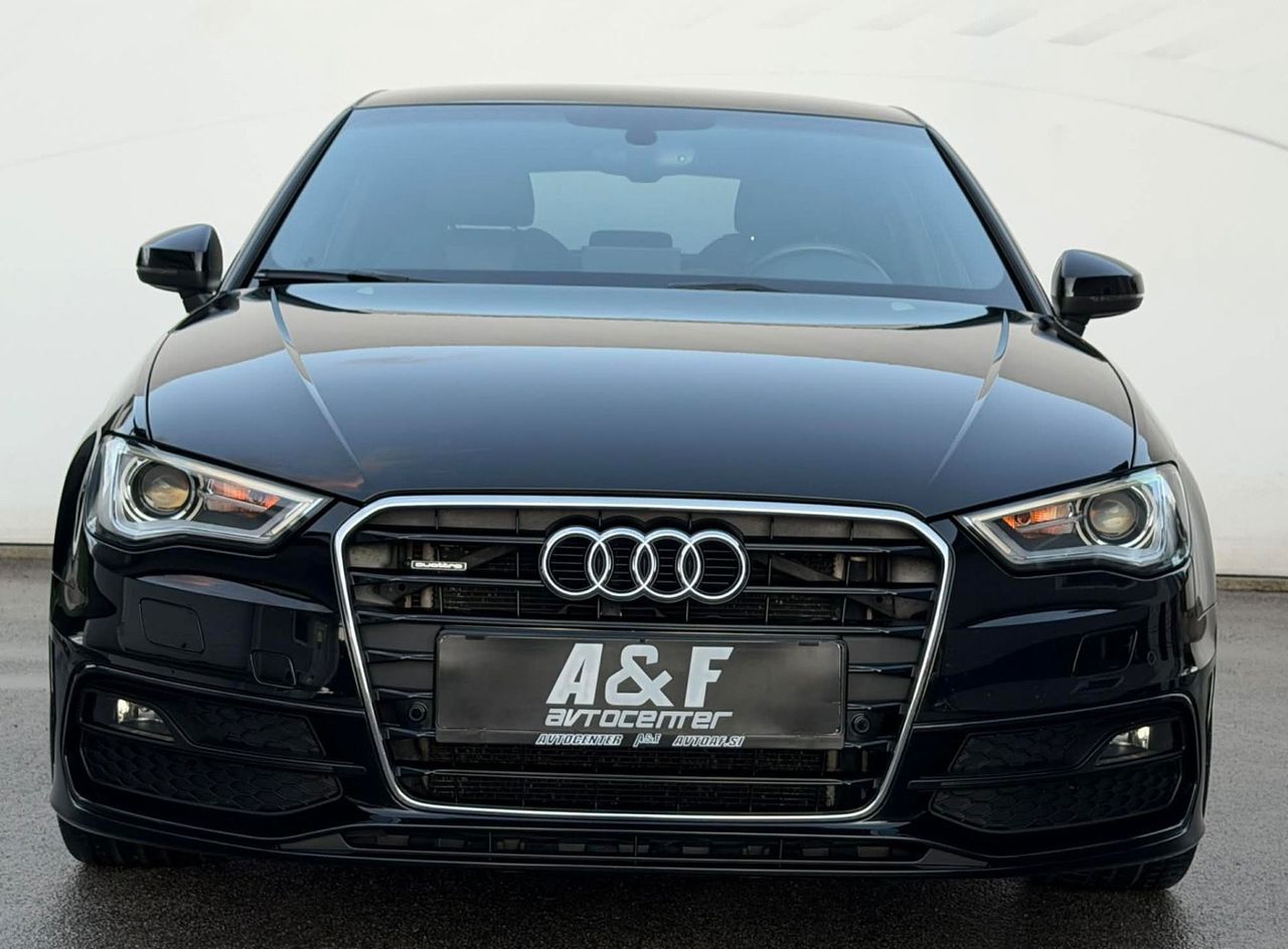 Zunanja slika - Audi A3 - 2.0 TDI-Q-4X4-AUT-3X S LINE-LIZING ZA TUJCE-NAVI-. - 2
