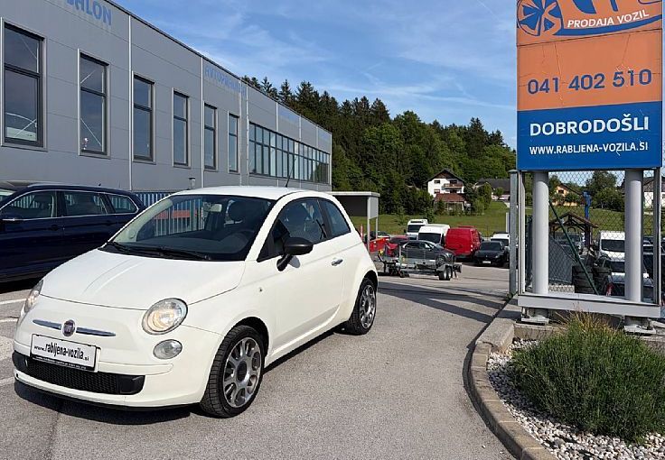 Zunanja slika - Fiat 500 - 1.3 Multijet 16V Diesel ZELO VARČEN PARK SENZORJI - 1