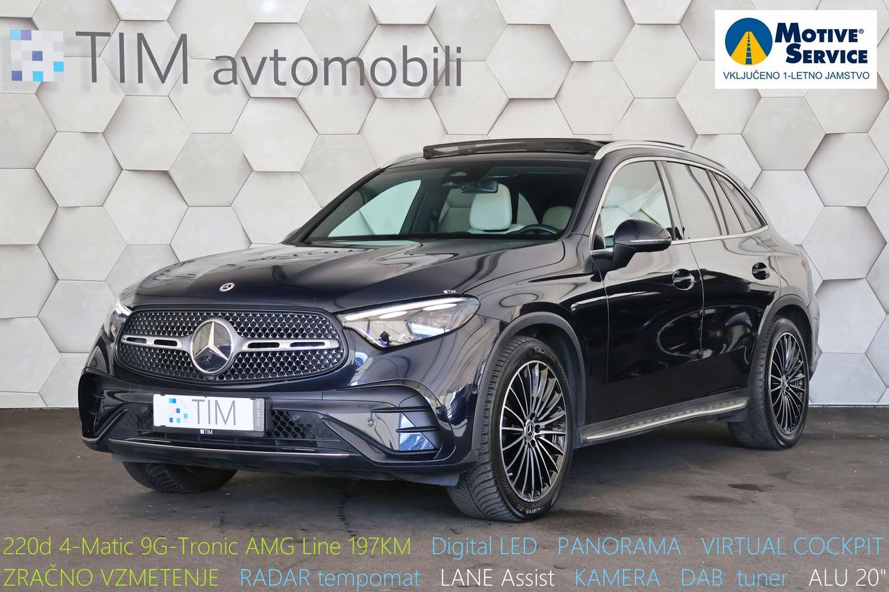 Zunanja slika - Mercedes-Benz GLC 220 - d 4-Matic 9G-Tronic AMG Line - 1