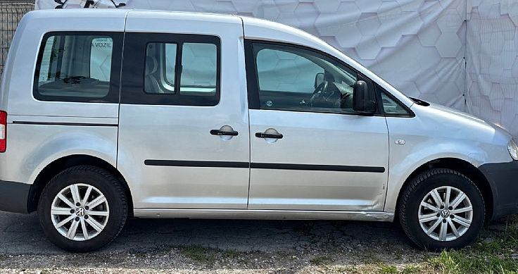 Zunanja slika - VW Caddy - 1.9 TDI Life- 15COL - KLIMA - SLOVENSKI - 1LASTNIK - 7