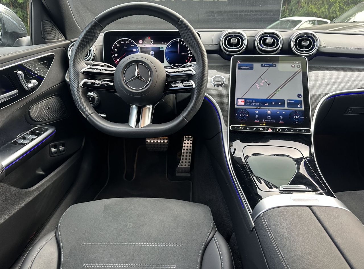 Zunanja slika - Mercedes-Benz C-Razred - C 300e AMG-KAM360-GRETJE SED+MEMORY-CARBON-NAVI... - 8