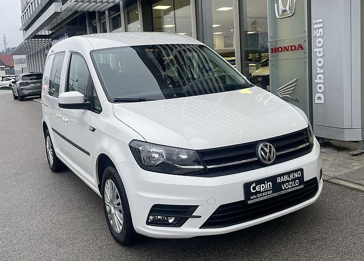 Zunanja slika - VW Caddy - TRENDLINE-2.0-TDI-75kW-SLO-1LAST-N1TOVORNI - 1
