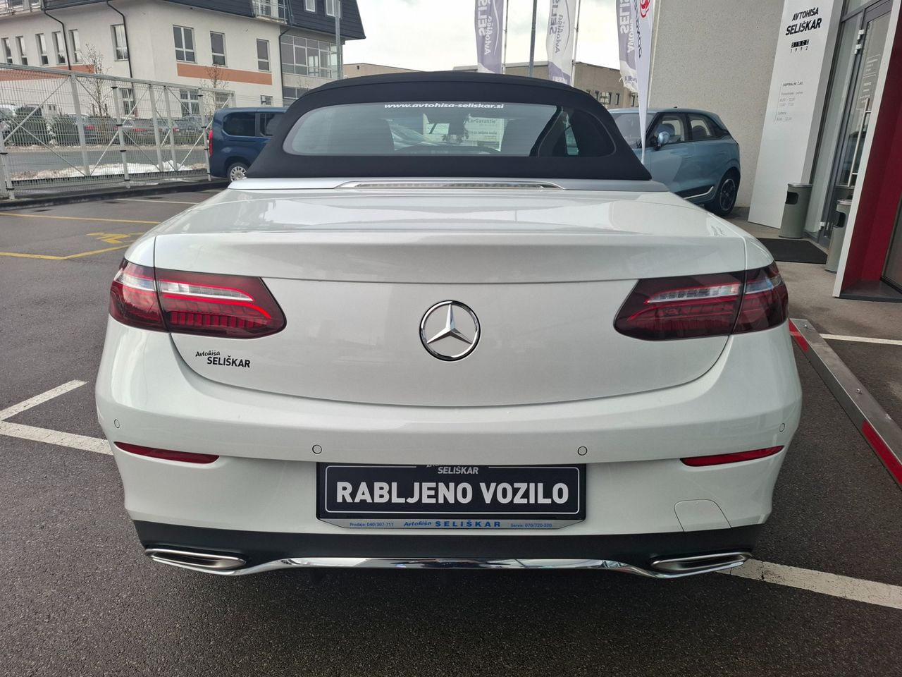Zunanja slika - Mercedes-Benz E-Razred - E200 AMG LINE AVTOMATIK-BURMESTER HI-FI-KOT NOV - 7