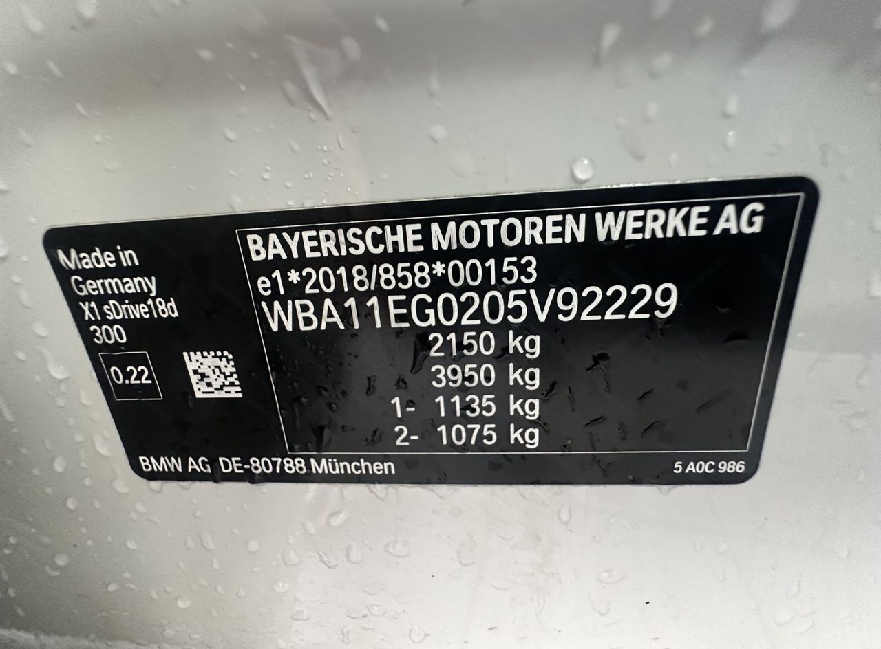 Zunanja slika - BMW X1 - serija :  sDrive18d Avt.LED.KAMERA.NAVI.SAMO 56.000 KM - 17