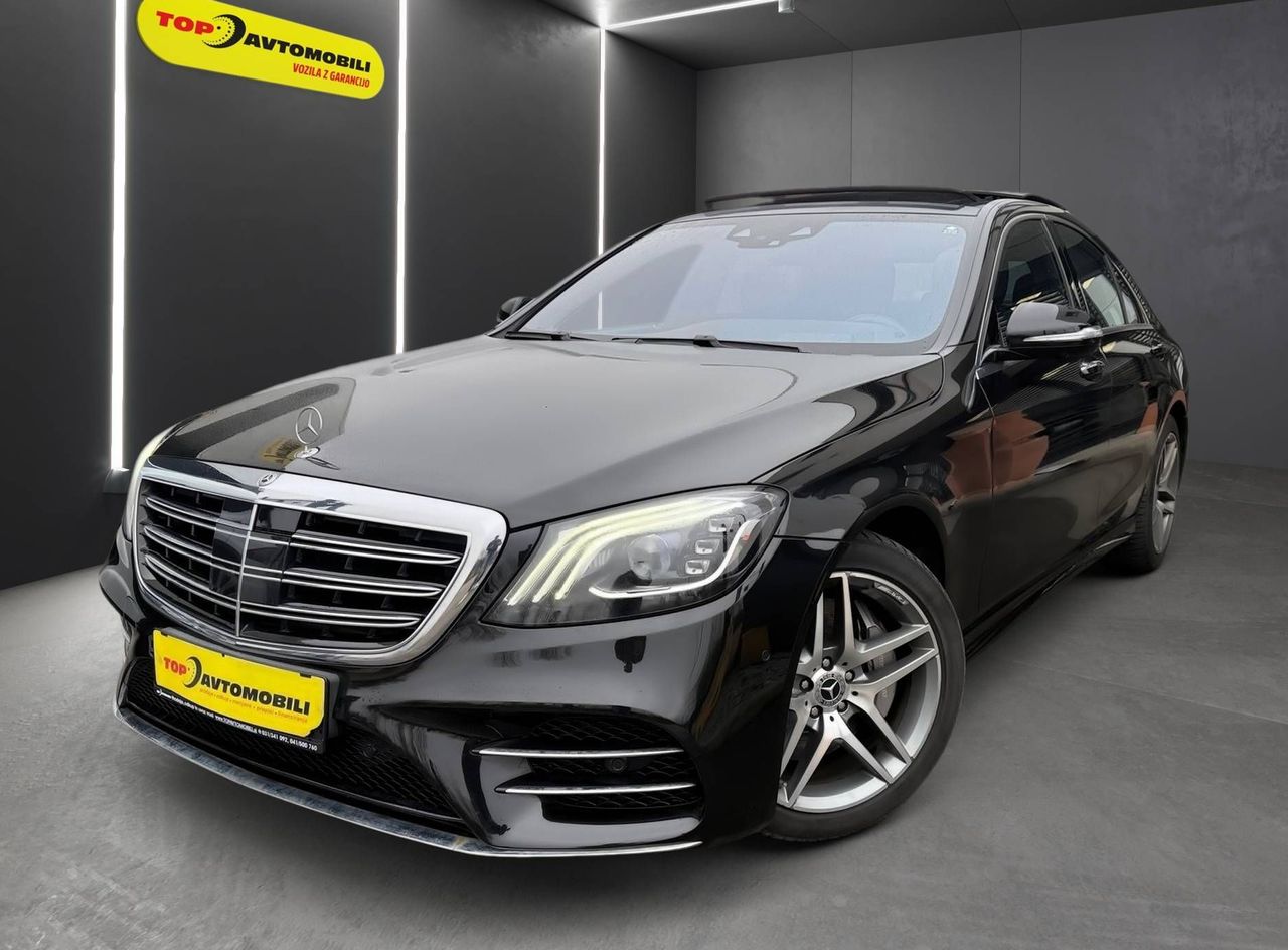 Zunanja slika - Mercedes-Benz S-Razred - 350d 4MATIC AMG LINE PANO MASAŽA ACC 360 ZRAČNO .. - 1