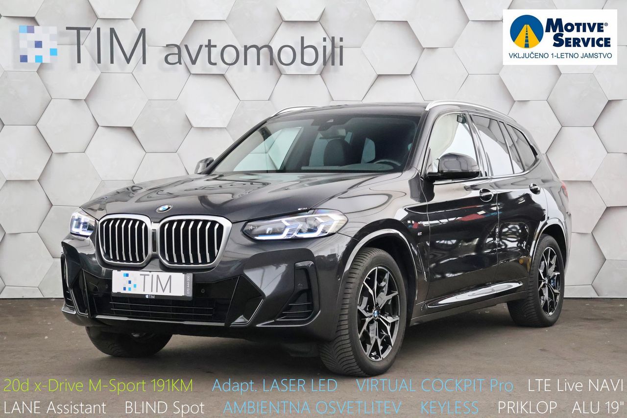 Zunanja slika - BMW X3 - 20d x-Drive Aut M-Sport 191KM - 1