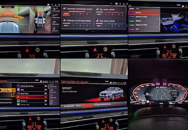 Zunanja slika - BMW X6 - serija :  M50d LASER-HUD-PANORAMA-22COL-WEBASTO - 10