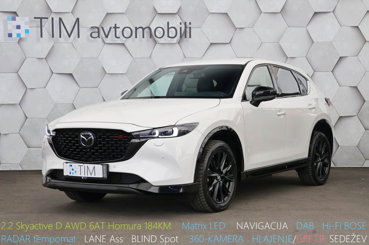 Zunanja slika - Mazda CX-5 - 2.2 Skyactive-D AWD 6AT Homura 184KM - 1