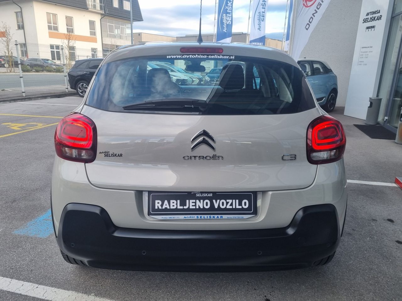 Zunanja slika - Citroën C3 - C-Series 1.2PT - SAMO 23.648KM - POTRJENA SERVISNA - 6