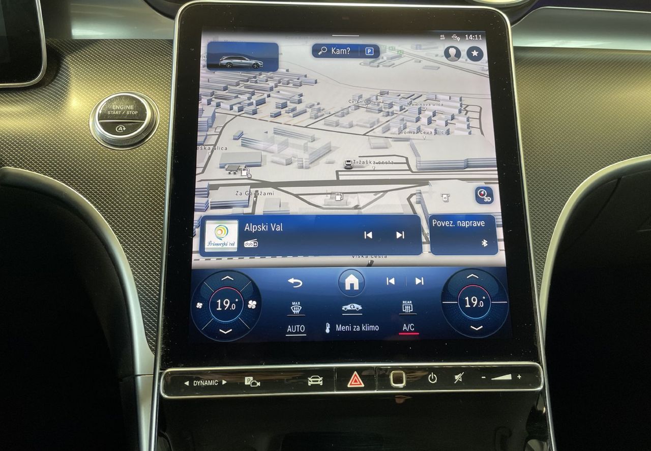 Zunanja slika - Mercedes-Benz C-Razred - VIRTUAL-NAVIGACIJA-RADAR-AMBIENT-KAMERA-LED-ALU - 12