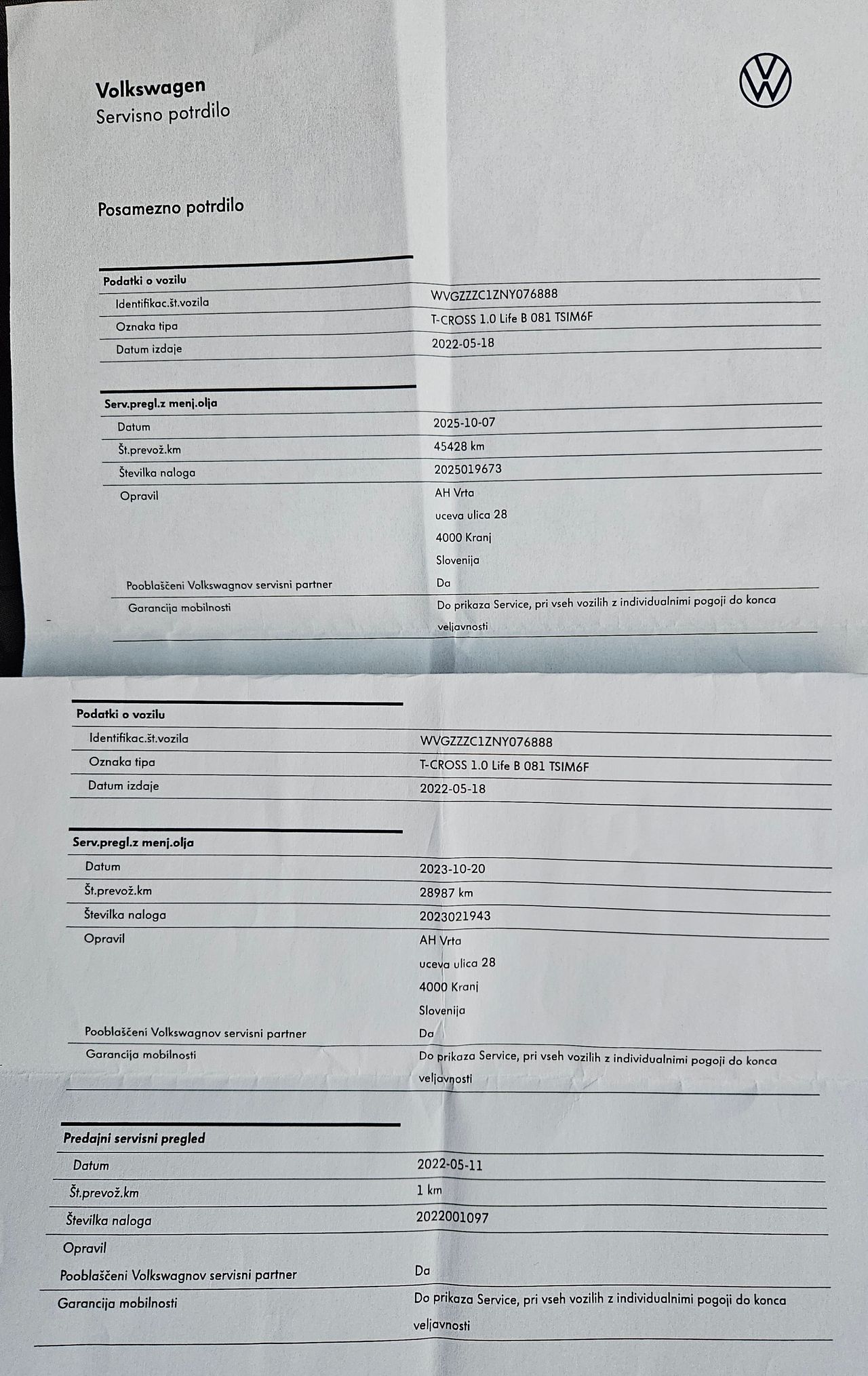 Notranja slika - VW T-Cross - 1,0 TSI BMT Style - 15