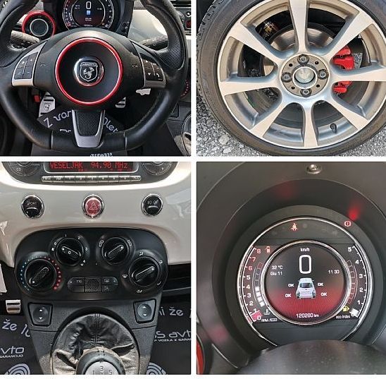 Zunanja slika - Fiat 500 - ABARTH 595 1.4T MONSTER ENERGY YAMAHA EDITION - 11