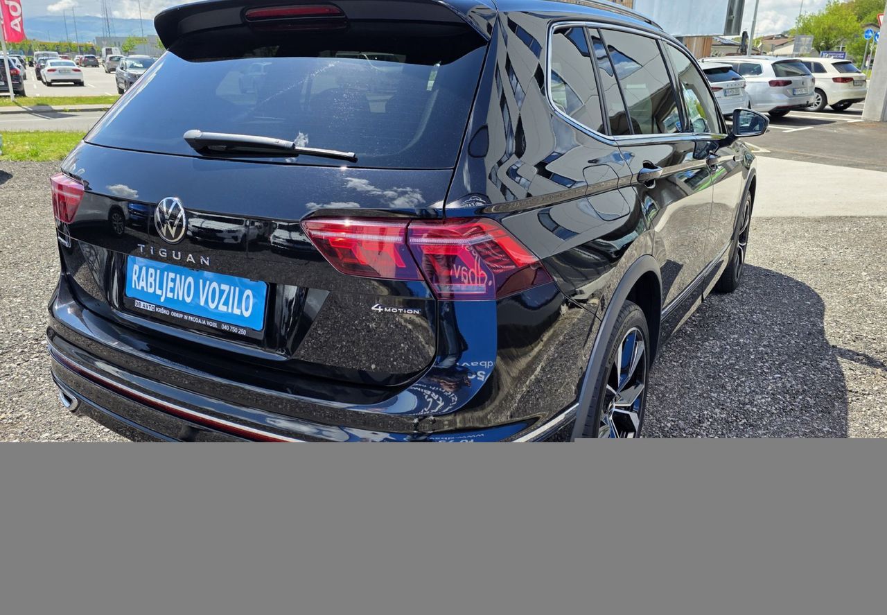 Zunanja slika - VW Tiguan Allspace - 4motion 2.0 TDI BMT R-Line DSG - beri opombe - 4