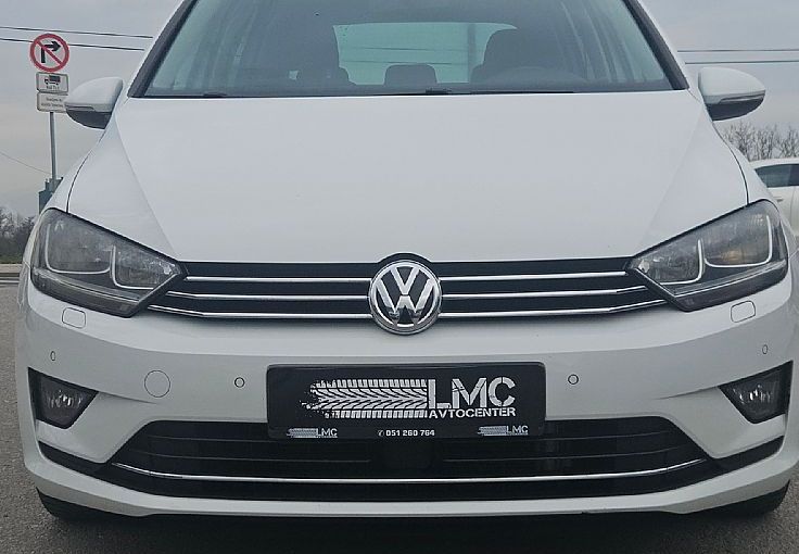 Zunanja slika - VW Golf - Sportsvan 1.6 TDI 116ks °PANO°RADAR TEMPOMAT°ALU - 2