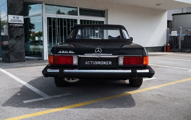 Zunanja slika - Mercedes-Benz SL-Razred - SL 450 4.5 V8 AUT. ALL BLACK mehka in trda streha - 6