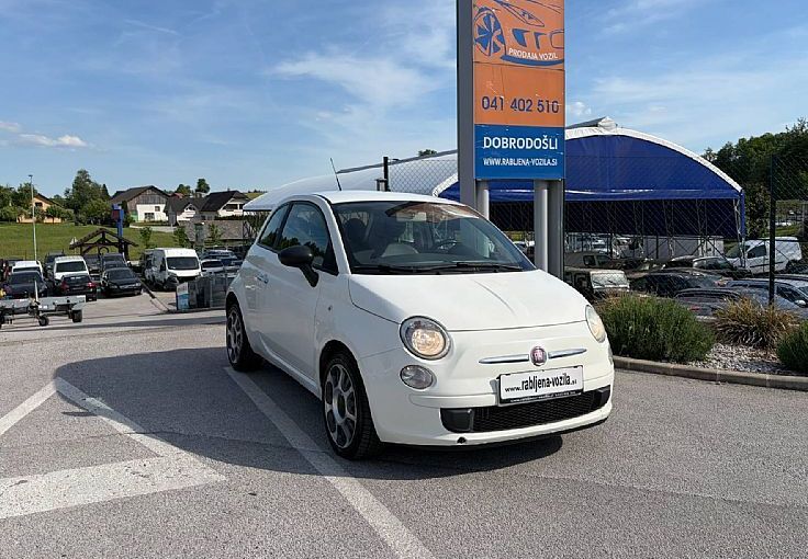 Zunanja slika - Fiat 500 - 1.3 Multijet 16V Diesel ZELO VARČEN PARK SENZORJI - 3