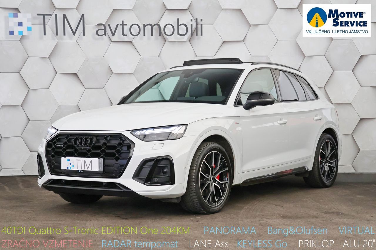 Zunanja slika - Audi Q5 - 40TDI Quattro S-Tronic S-Line EDITION One 204KM - 1