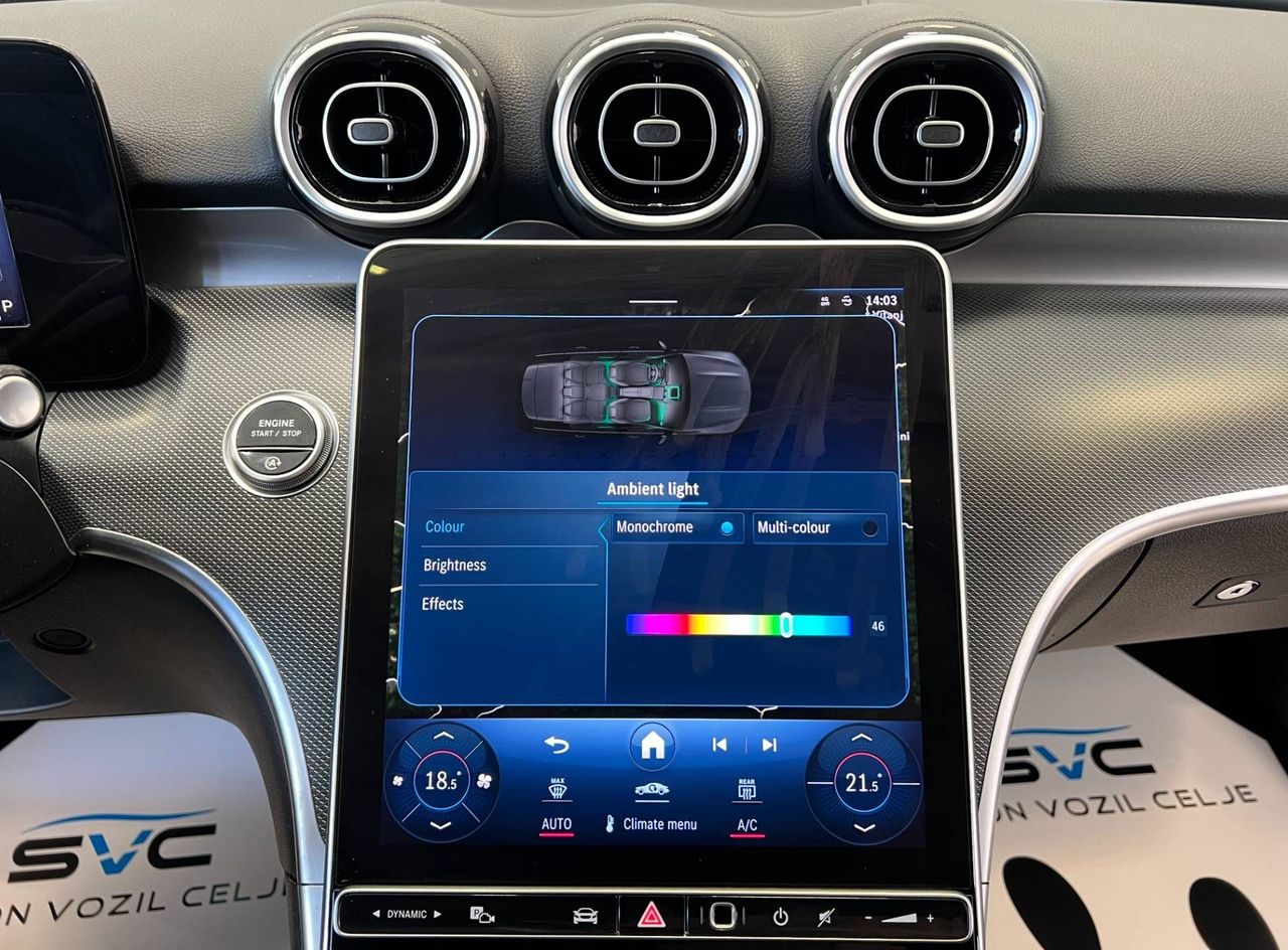 Zunanja slika - Mercedes-Benz C-Razred - C 220 d-LED-VIRTUAL-KAM-ACC-GRET-SED-AMBIENT-18C - 15