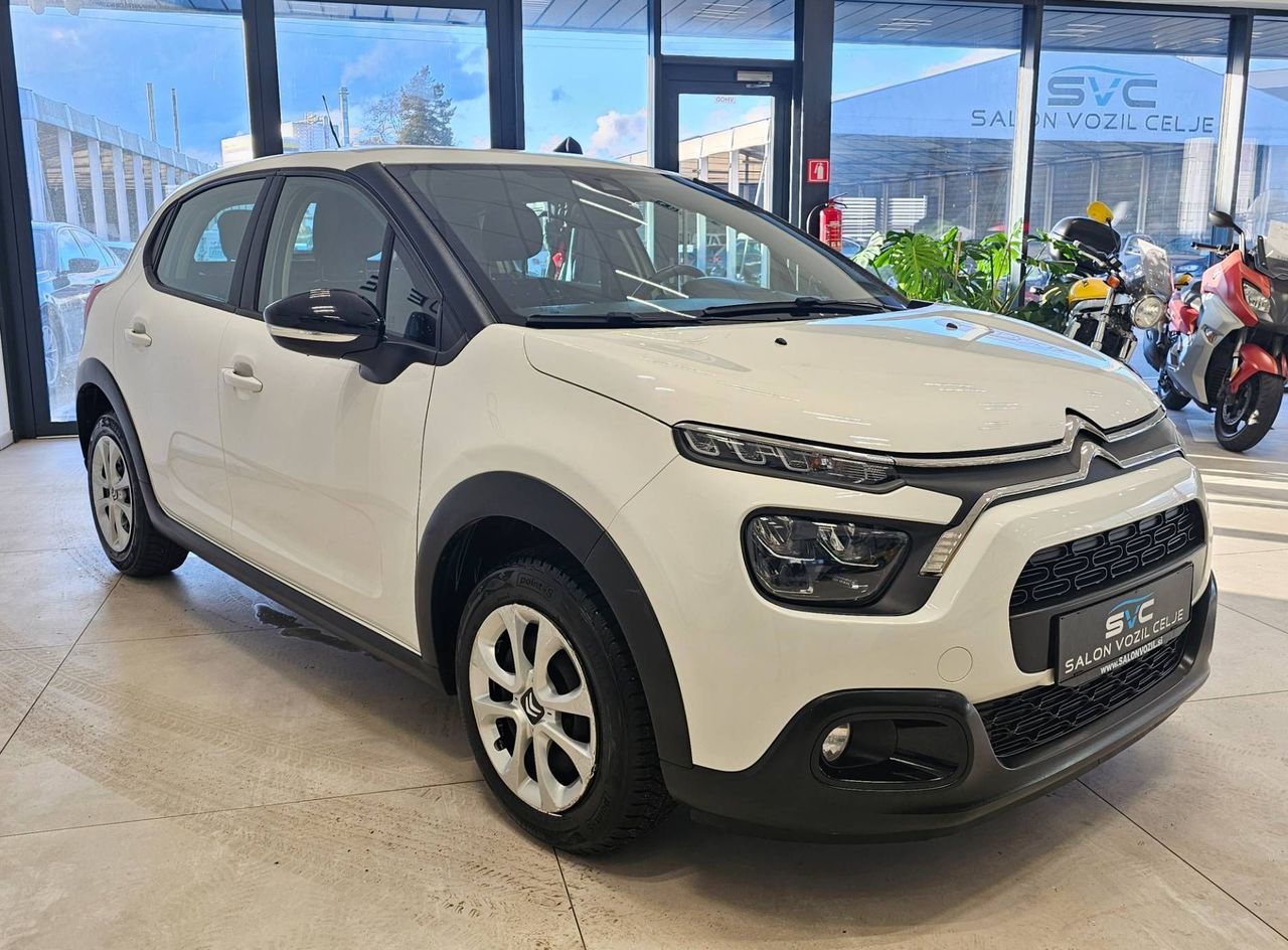 Zunanja slika - Citroën C3 - 1.2-1.LASTNIK-JAMSTVO-SERVISIRAN-OBROK ŽE 66€ - 3