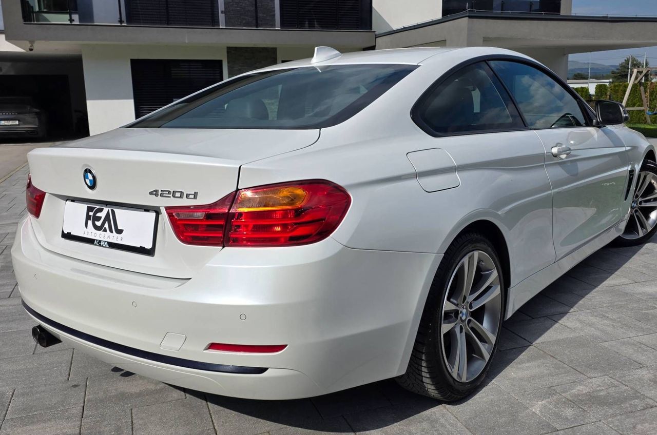 Zunanja slika - BMW Serija 4 - Coupe: 420d-AVT-SPORT LINE-140KW-XENON-LED -USNJE-NAVI- - 4