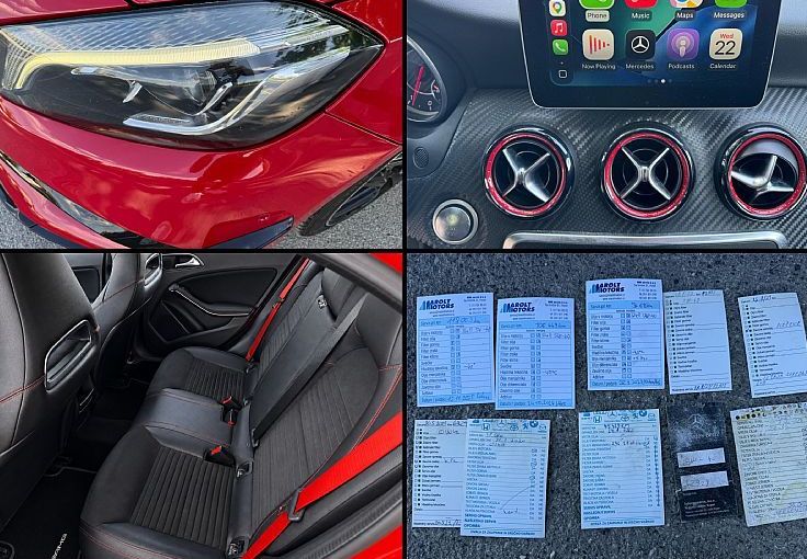 Zunanja slika - Mercedes-Benz A-Razred - A45 381ks AMG 4MATIC °FULL-LED° °18-COL° °KAMERA° - 11