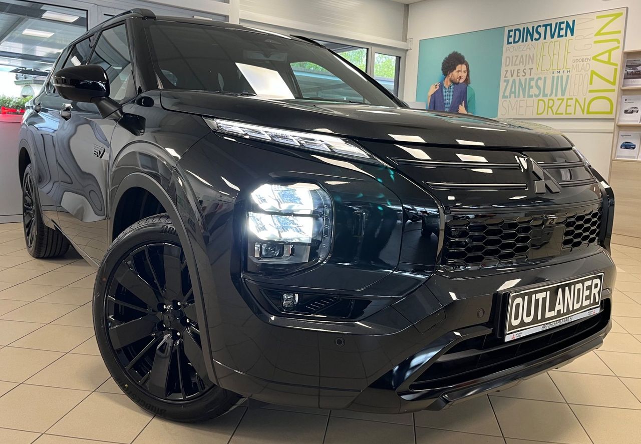 Zunanja slika - Mitsubishi Outlander - Black Edition PHEV 4WD 2.4  Avt. - NA ZALOGI - - 1