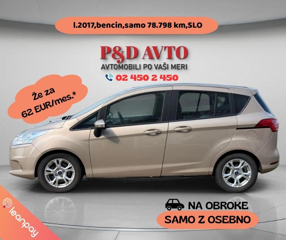 Zunanja slika - Ford B-MAX - 1,0 EcoBoost Style Start/Stop - 1