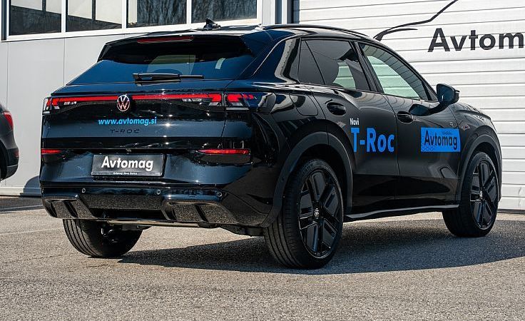Zunanja slika - VW T-Roc - 1.5 eTSI R-line DSG 110  150  Matrix. Black Style - 5