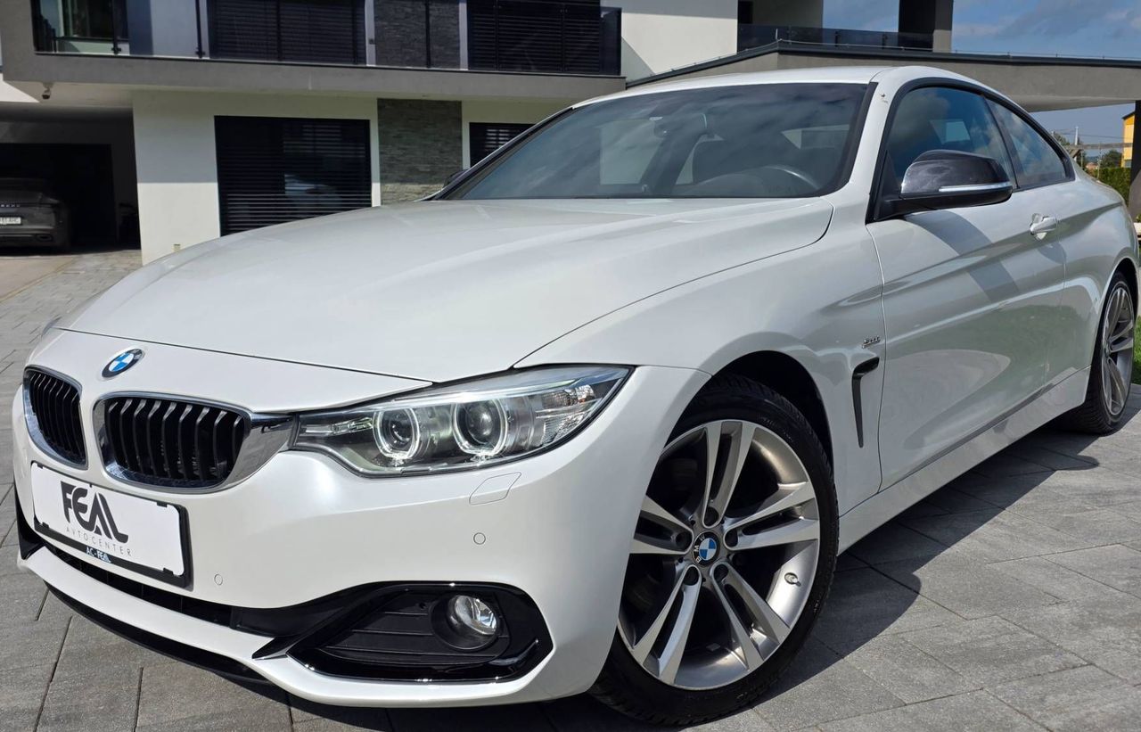 Zunanja slika - BMW Serija 4 - Coupe: 420d-AVT-SPORT LINE-140KW-XENON-LED -USNJE-NAVI- - 1