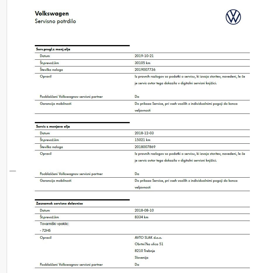 Zunanja slika - VW Golf - Sportsvan 1,5 TSI ACT Highline - 13