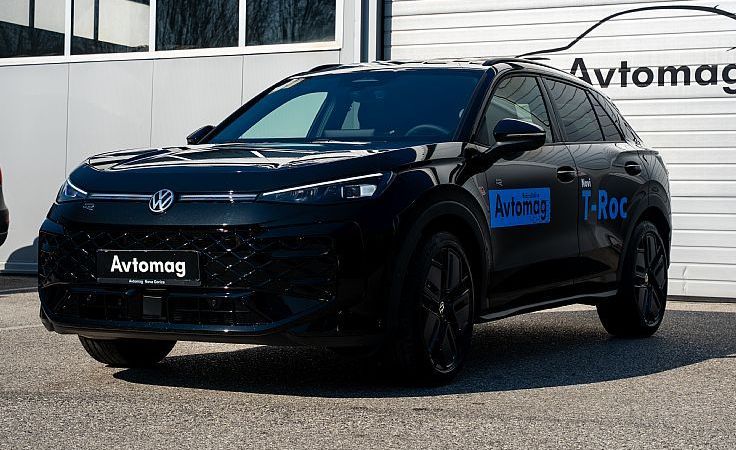 Zunanja slika - VW T-Roc - 1.5 eTSI R-line DSG 110  150  Matrix. Black Style - 2
