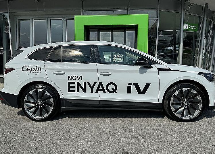 Zunanja slika - Škoda Enyaq - IV 80-PANO-ACC-360 KAM-TOPLOTNA - 5