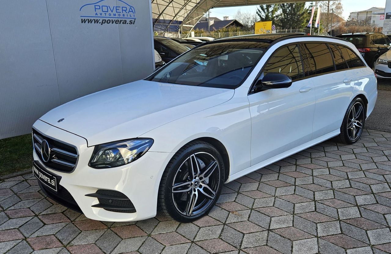 Zunanja slika - Mercedes-Benz E-Razred - E 220 d AMG line+ACC+PANO+MULTIBEAM+USNJE+PRIKLOP+ - 3