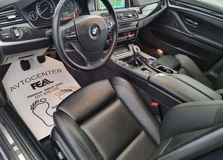 Zunanja slika - BMW Serija 5 - : 520d-FACELIFT-SPORT PAKET-USNJE-NAVI-XENON-LED-P.. - 10