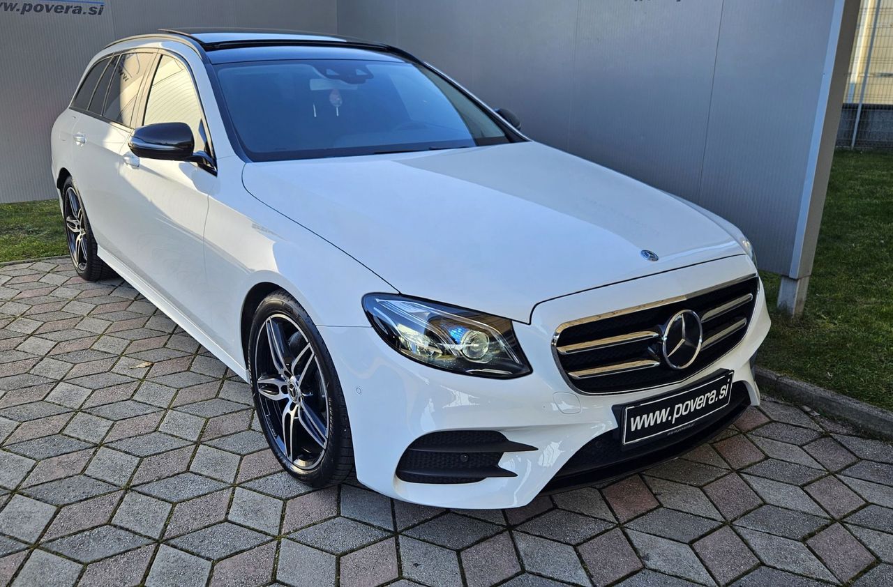 Zunanja slika - Mercedes-Benz E-Razred - E 220 d AMG line+ACC+PANO+MULTIBEAM+USNJE+PRIKLOP+ - 1