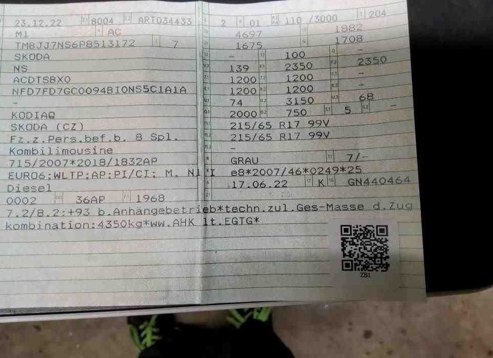 Zunanja slika - Škoda Kodiaq - 2.0 TDI 110kW DSG.NEMŠKI+4ALU.KAMERA.ACC.GRE.SEDEŽ - 13