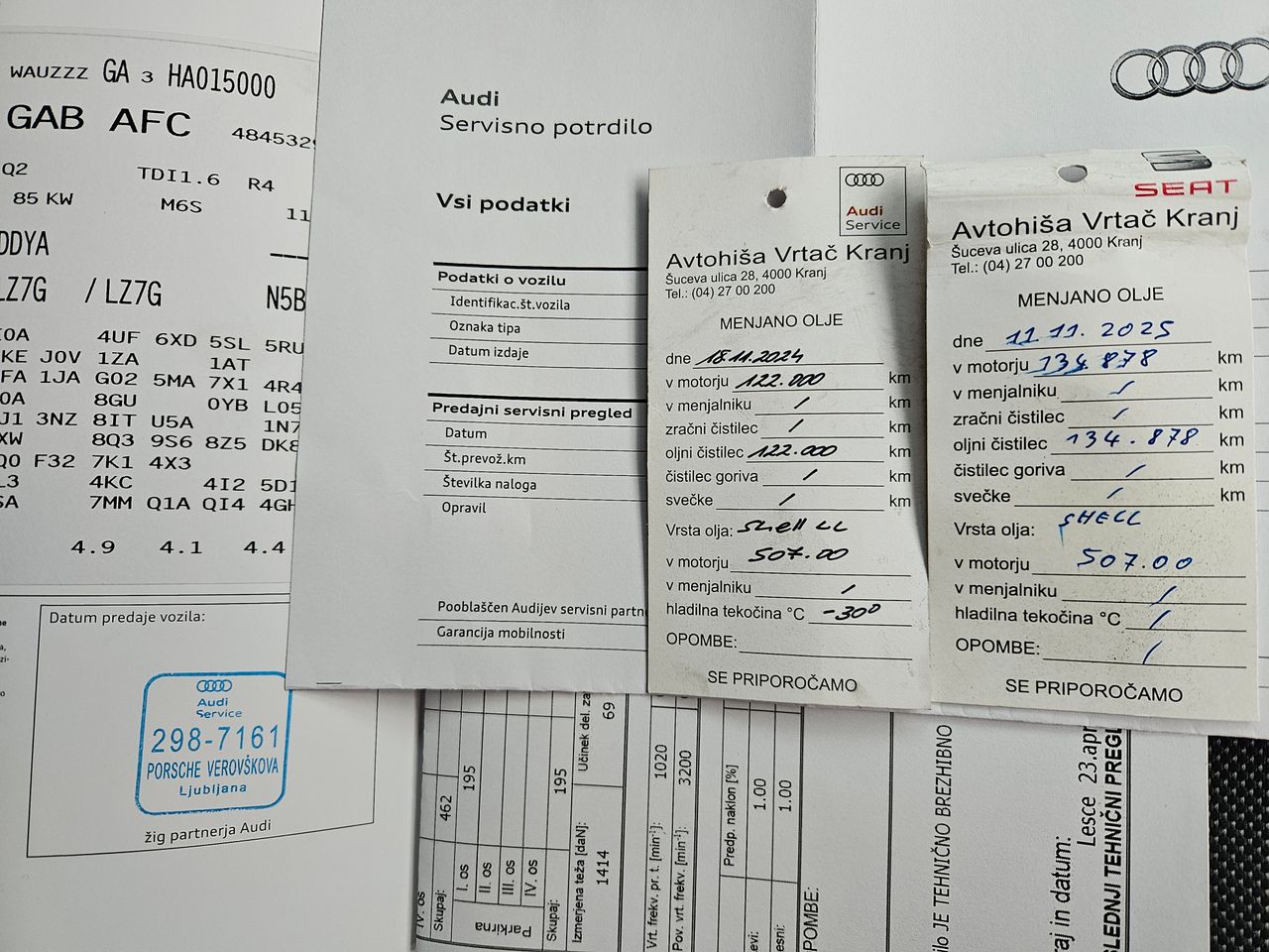 Notranja slika - Audi Q2 - 1,6 TDI (Basis) - 16