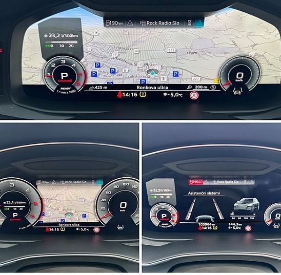 Zunanja slika - Audi A6 - Avant 40 TDI S tronic S line Quatt. MATRIX RADAR PANORAM - 9
