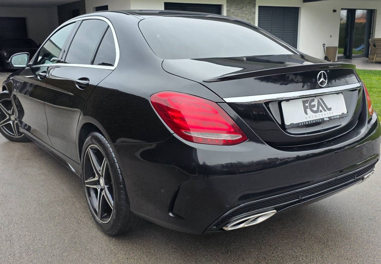 Zunanja slika - Mercedes-Benz C-Razred - 250CDI-AVT-AMG LINE-1 LASTNIK-SERVISNA KNJIGA-ACC - 3