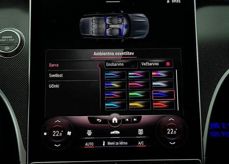 Zunanja slika - Mercedes-Benz C-Razred - 220d-200KM-2X-AMG-LINE-360-KAMER-BURMESTER-ACC-18C - 15