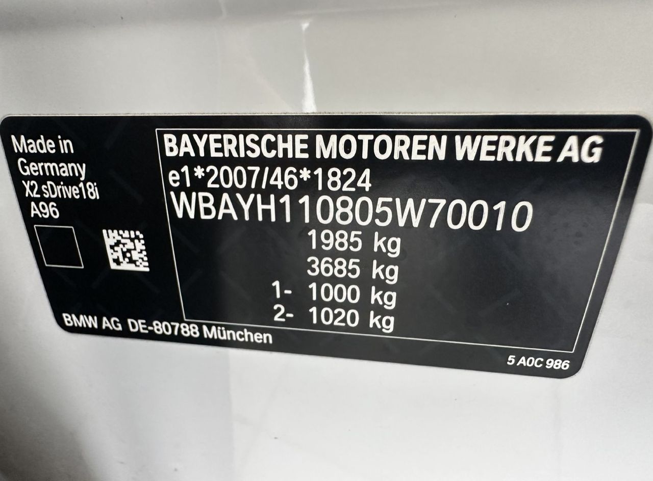 Zunanja slika - BMW X2 - serija : sDrive18i.NAVI.LED.PDC.2023.SAMO 33.000 KM.BENZIN - 17