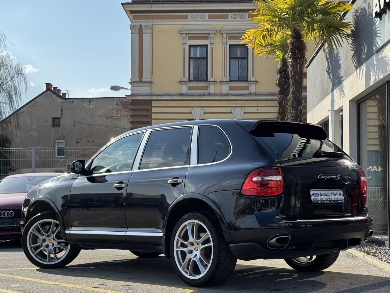 Zunanja slika - Porsche Cayenne - S 4.8 385KM TIPTRONIC ODLIČEN 2 KOMPLETA PLATIŠČ - 5
