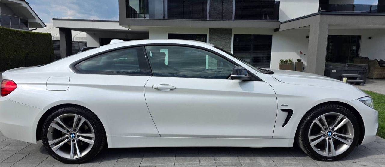 Zunanja slika - BMW Serija 4 - Coupe: 420d-AVT-SPORT LINE-140KW-XENON-LED -USNJE-NAVI- - 5