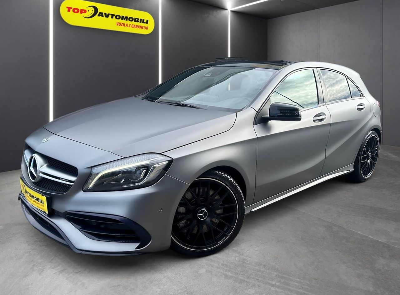 Zunanja slika - Mercedes-Benz A-Razred - A 45 AMG 4MATIC LED NAVI PDC TEM ŠPORTNI IZPUH - 2