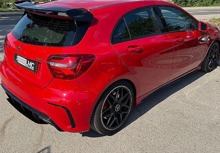 Zunanja slika - Mercedes-Benz A-Razred - A45 381ks AMG 4MATIC °FULL-LED° °18-COL° °KAMERA° - 4